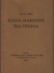 Elena Maróthy Šoltésová - náhled