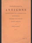 Sofokleova Antigone - náhled