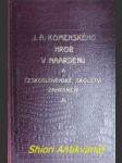 J.a. komenského hrob v naardenu a československé školství zahraniční - matiegka j. / jahn jiljí - náhled