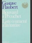 Bouvard a Pécuchet, Listy o umení a literatúre - náhled