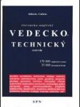 Slovensko - anglický vedecko - technický slovník - náhled