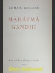 Mahátmá gándhí - rolland romain - náhled