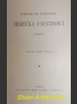 Herečka faustinová - goncourt edmond de - náhled