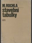 Stavební tabulky - náhled