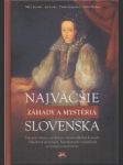 Najväčšie záhady a mystériá Slovenska - náhled