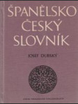 Španělsko -  český slovník - náhled