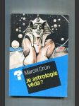 Je astrologie věda? - náhled