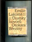 Úlomky hovorů Otokara Březiny - náhled