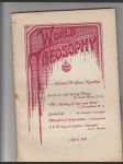 World Theosophy, A Journal Devoted on the Art of Living - náhled