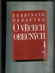 O věcech obecných I.-II.: Výbor z politické publicistiky (2 sv.) - náhled