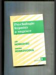 Psychologie hypnózy a sugesce - náhled