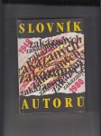 Slovník zakázaných autorů 1948-1980 - náhled