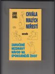 Chvála malých neřestí aneb Zaručeně nezdravý návod na spokojenější život - náhled