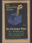 Die unsterbliche Kiste - Die 333 besten Witze der Weltliteratur - náhled