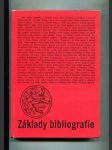 Základy bibliografie - náhled