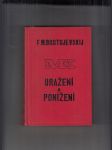 Uražení a ponížení (Román o čtyřech dílech s epilogem) - náhled