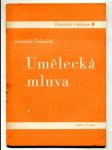 Umělecká mluva - náhled