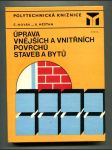 Úprava vnějších a vnitřních povrchů staveb a bytů - náhled