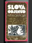 Slova odjinud - náhled