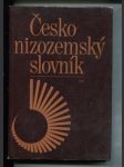 Česko nizozemský slovník - náhled