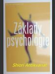 Základy psychologie - nakonečný milan - náhled