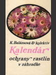 Kalendár ochrany rastlín v záhradke - náhled