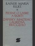 Piesne o láske a smrti, Zápisky Malteho Lauridsa Briggeho - náhled