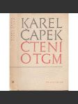 Čtení o TGM [prezident Masaryk, Karel Čapek] - náhled