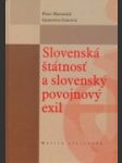 Slovenská štátnosť a slovenský povojnový exil - náhled