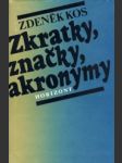 Zkratky, značky, akronymy - náhled