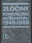 Zločiny komunizmu na Slovensku 1948 - 1989 I. - II. - náhled