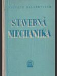 Stavebná mechanika - náhled