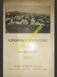 Vzpomínky novopacké - díl i. - bachtík jan - náhled