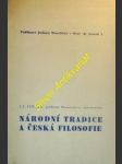 Národní tradice a česká filosofie - úkoly a výzvy - fischer josef ludvík - náhled