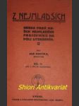 Z NEJMLADŠÍCH - Sbírka prací našich nejmladších pracovníků na poli literárním - Díl II. - náhled