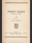 Philips radio, ročník II. - náhled