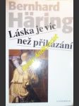 Láska je víc než přikázání - häring bernhard - náhled