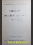 Principy sociální ethiky i-iii, iv-vi - vodička timotheus - náhled