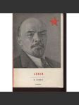 Lenin  (obálka Zdeněk Rossmann) - náhled