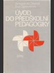 Úvod do předškolní pedagogiky - náhled