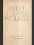 Dílo Jiřího Wolkra - náhled