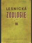 Lesnická zoologie III. - náhled