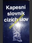 Kapesní slovník cizích slov - kolektiv - náhled