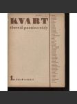 Kvart. Sborník poesie a vědy, ročník 4, čísla 1.-6. (1945-1946) - náhled