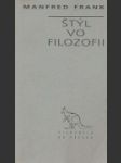 Štýl vo filozofii - náhled