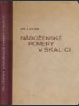 Náboženské pomery v Skalici od reformácie do jozefinizmu - náhled