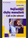 Nejčastější chyby manažerů a jak se jim vyhnout - náhled