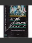 Slovník ekonomie a sociálních věd ---ekonomika a sociální vědy - náhled