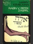 Rabín v pátek zaspal - náhled