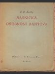 Básnická osobnost dantova - náhled